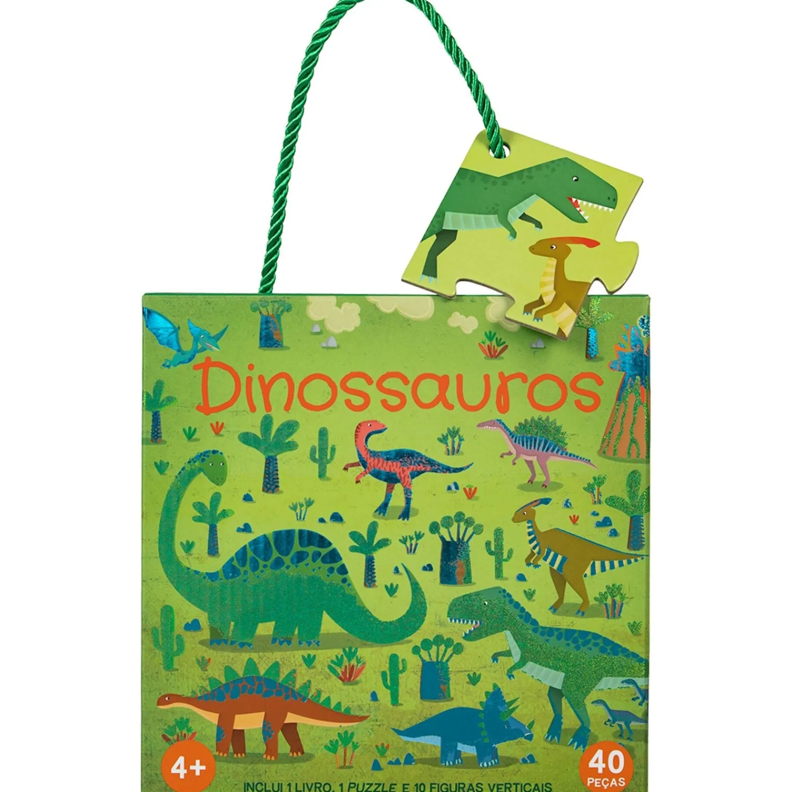 Online Porto Editora Dinossauros 40 Peças