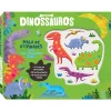 Jacaranda DINOSSAUROS: MALA de ATIVIDADES com AUTOCOLANTES BALÃO de MALA