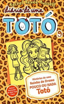 New Edições Gailivro Diário de uma Totó N.º 9 de Rachel Renée Russell