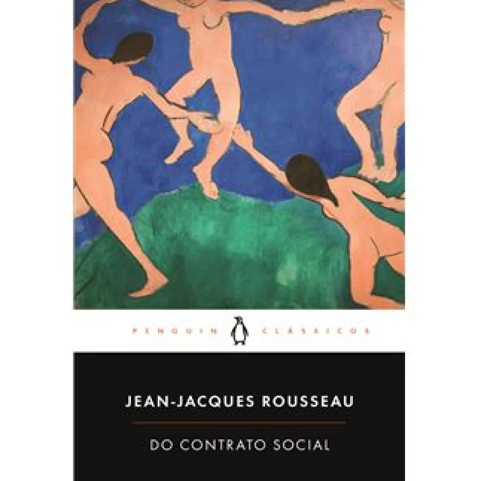 Penguin Do Contrato Social de Jean-Jacques Rousseau - Livro de Bolso