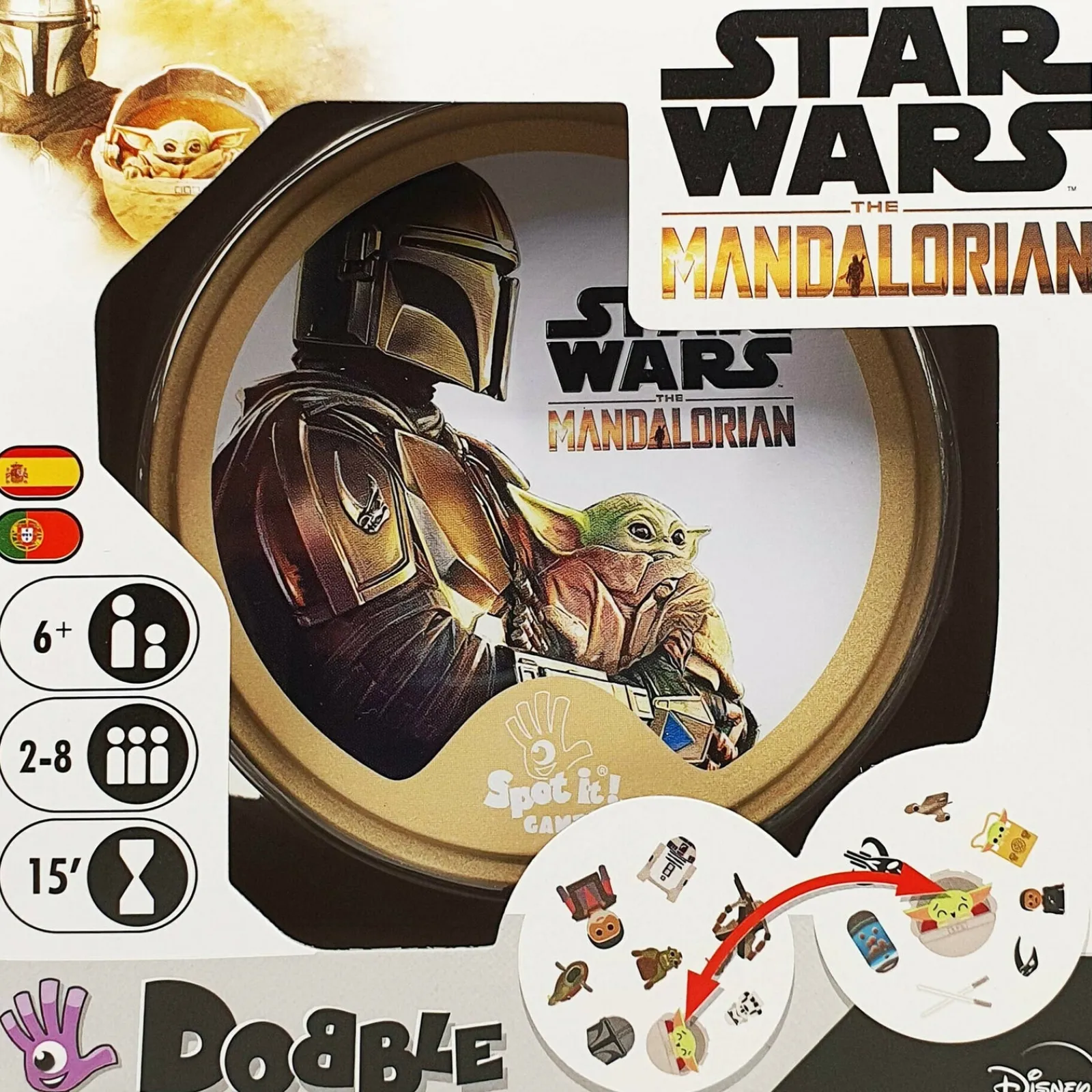 Asmodee Dobble Star Wars The Mandalorian