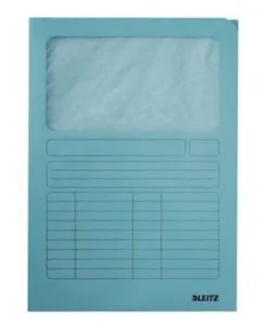 Clearance Leitz Dossier Com Janela A4 Azul