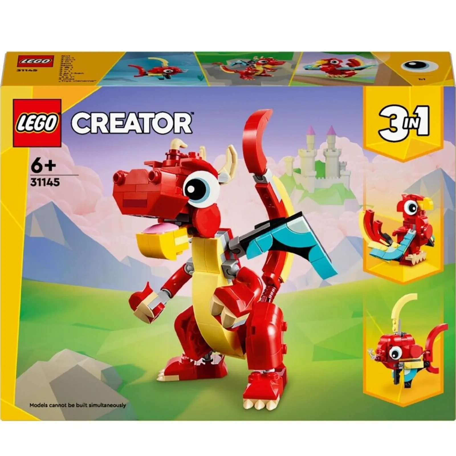 Lego-Creator Dragão Vermelho