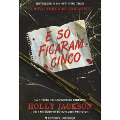 Online Presença E SÓ FICARAM CINCO de Holly Jackson