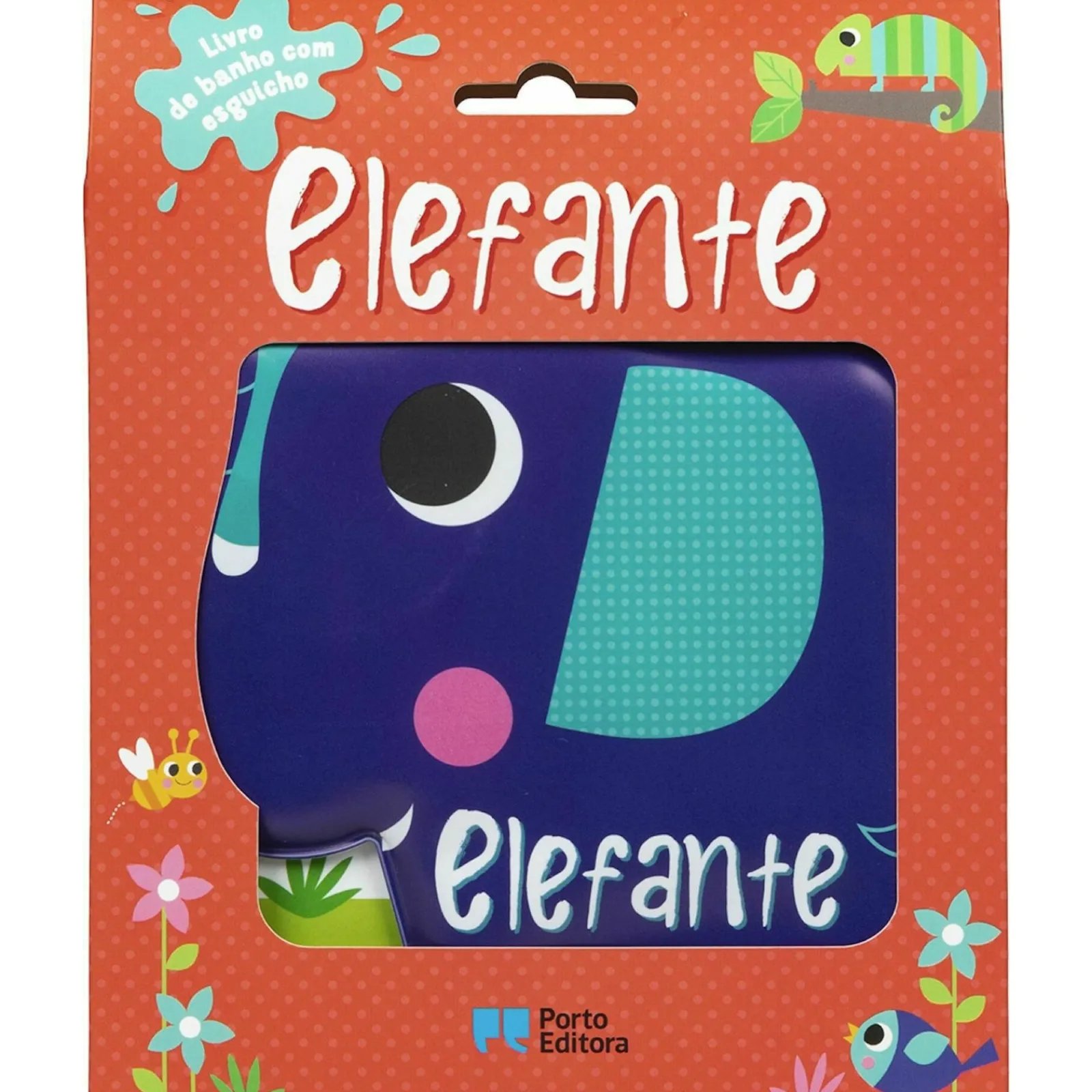 Online Porto Editora Elefante Livro de Banho com Esguicho