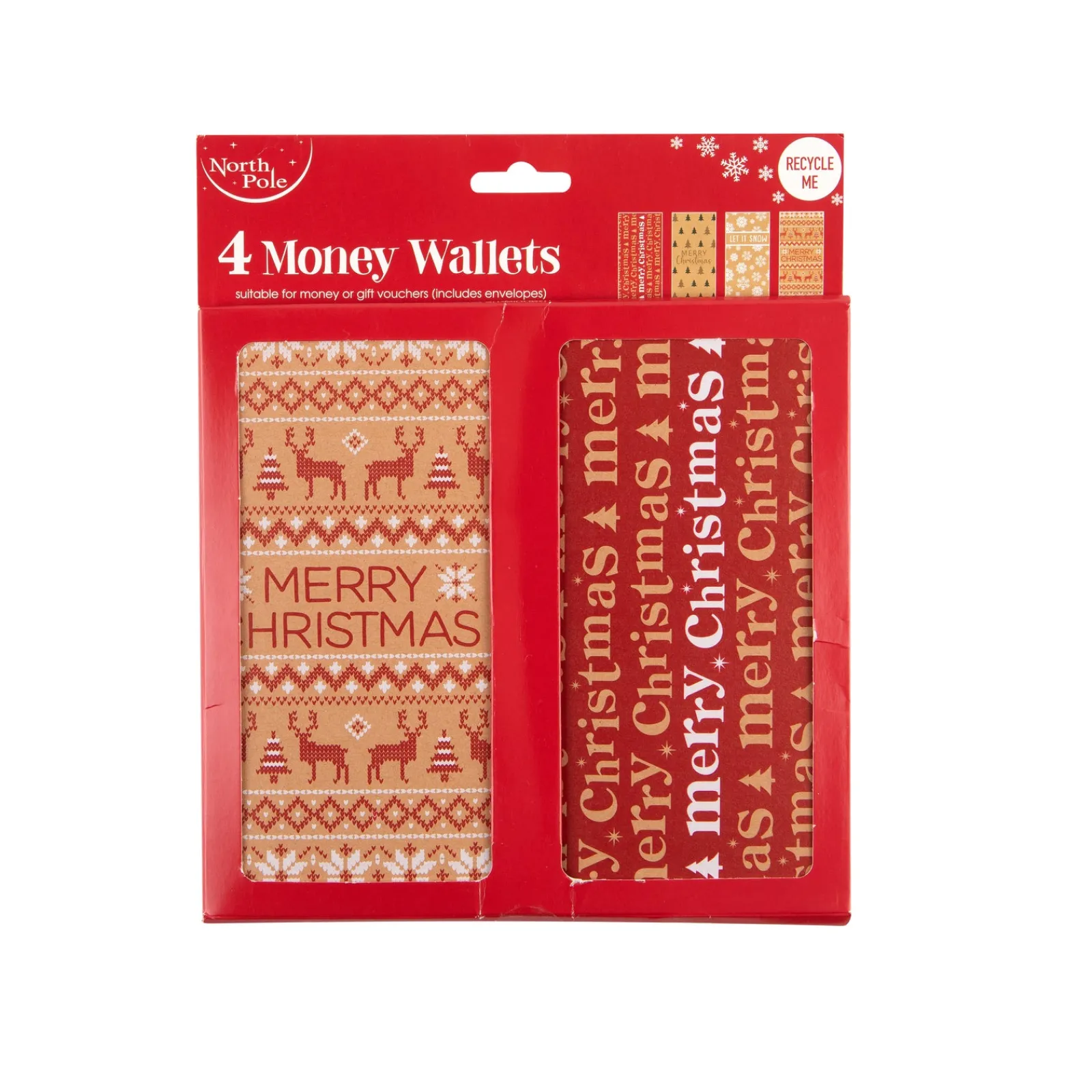 North Pole Envelope Kraft 4 Unidadesdades