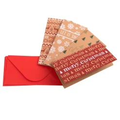 North Pole Envelope Kraft 4 Unidadesdades