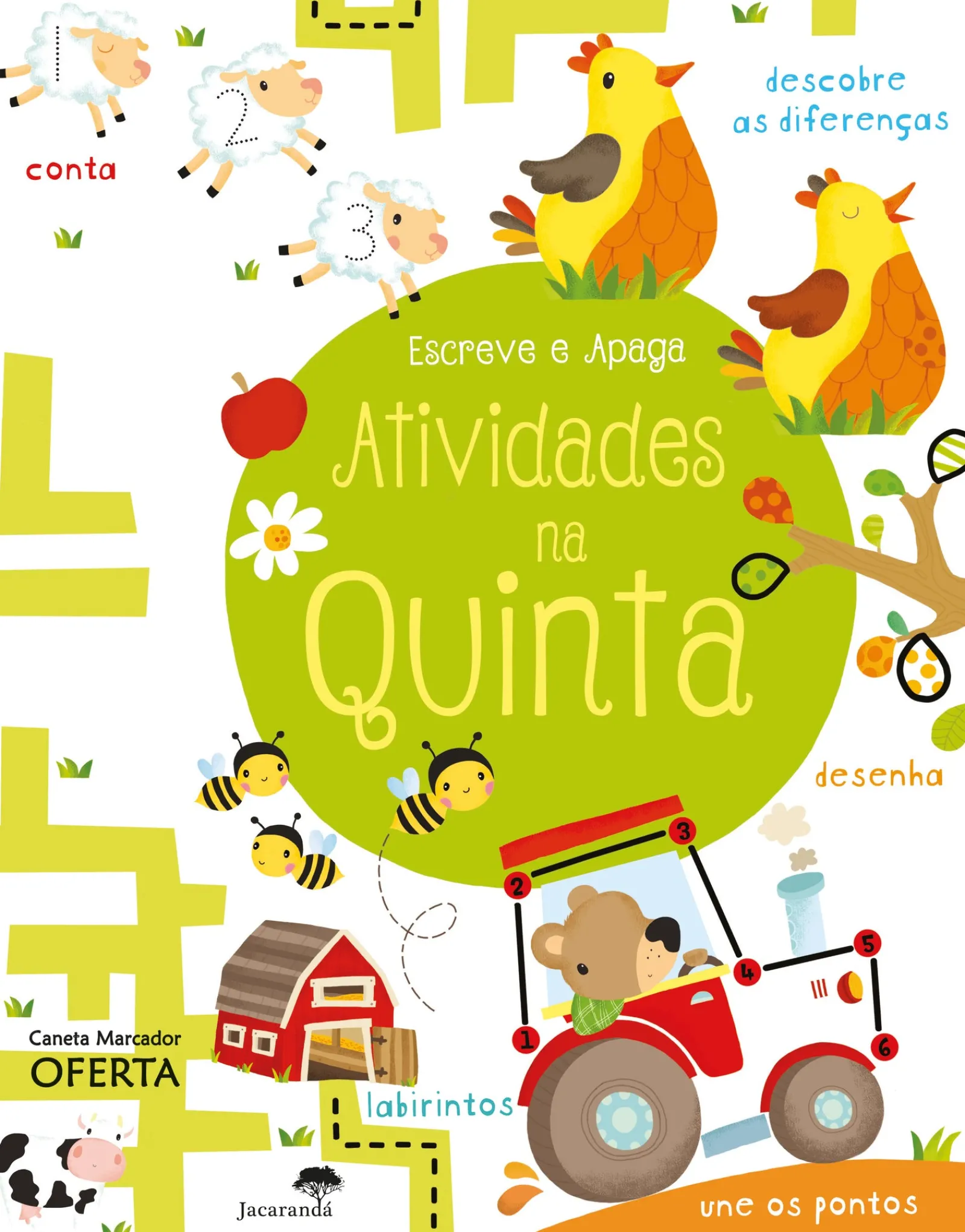 Jacarandá Escreve e Apaga - Atividades na Quinta de Maria Neradova e Kirsteen Robson