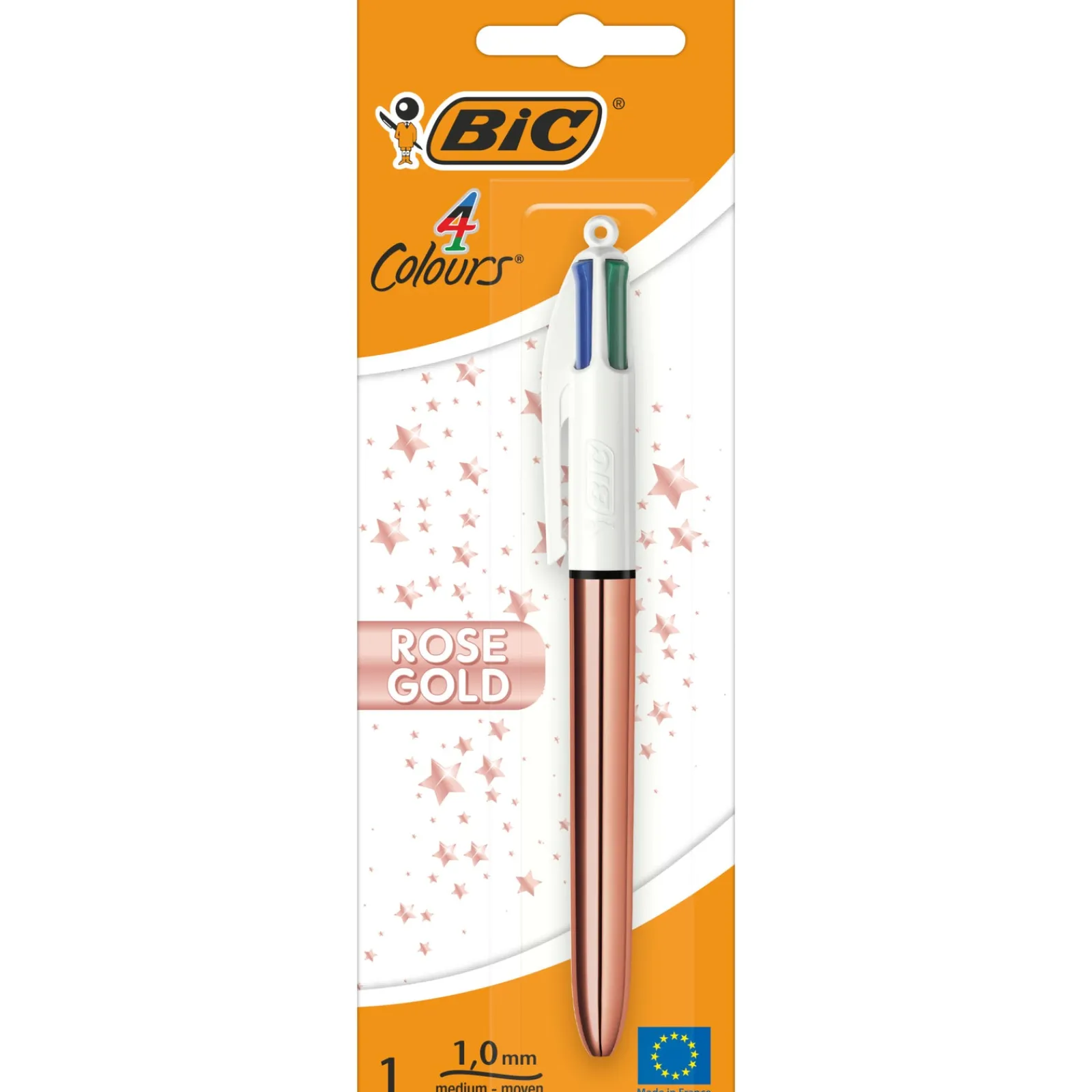 Bic Esferógrafica Com 4Cores Rose Gold