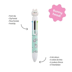 Apli Esferográfica 6 Cores B2F