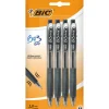 Clearance Bic Esferográfica Bu3 com Grip Preto 4 Unidades