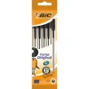 Bic Esferográfica Cristal Medium 5 Unidades Pretas