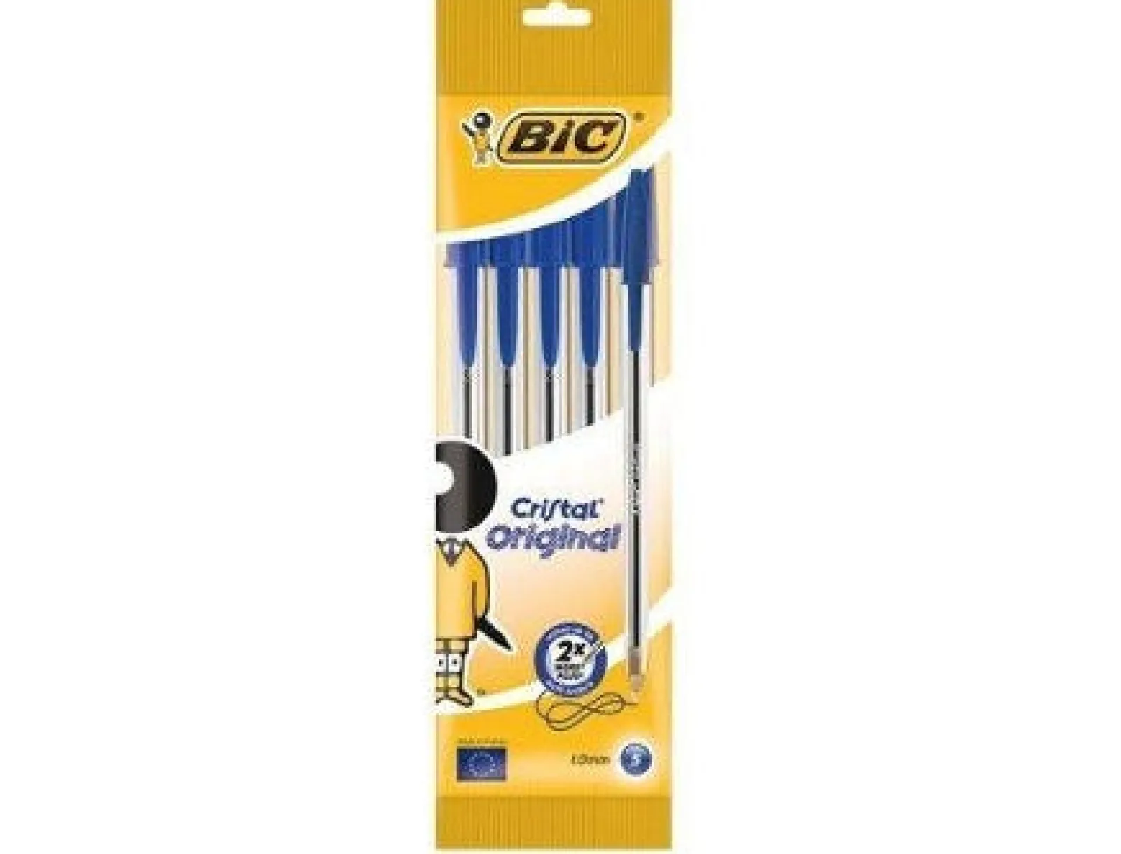 Clearance Bic Esferográfica Cristal Original de Tinta Azul