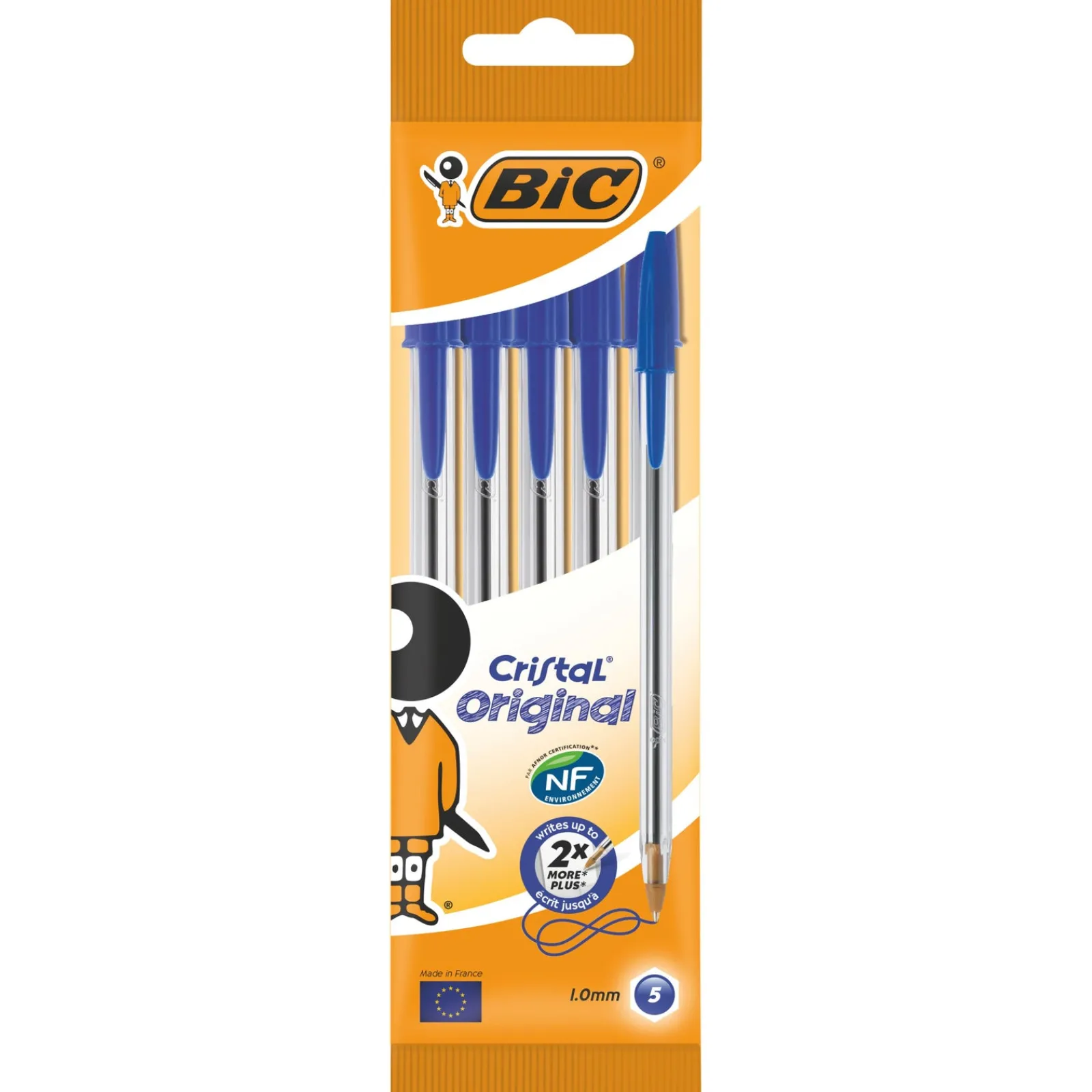 Clearance Bic Esferográfica Cristal Original de Tinta Azul