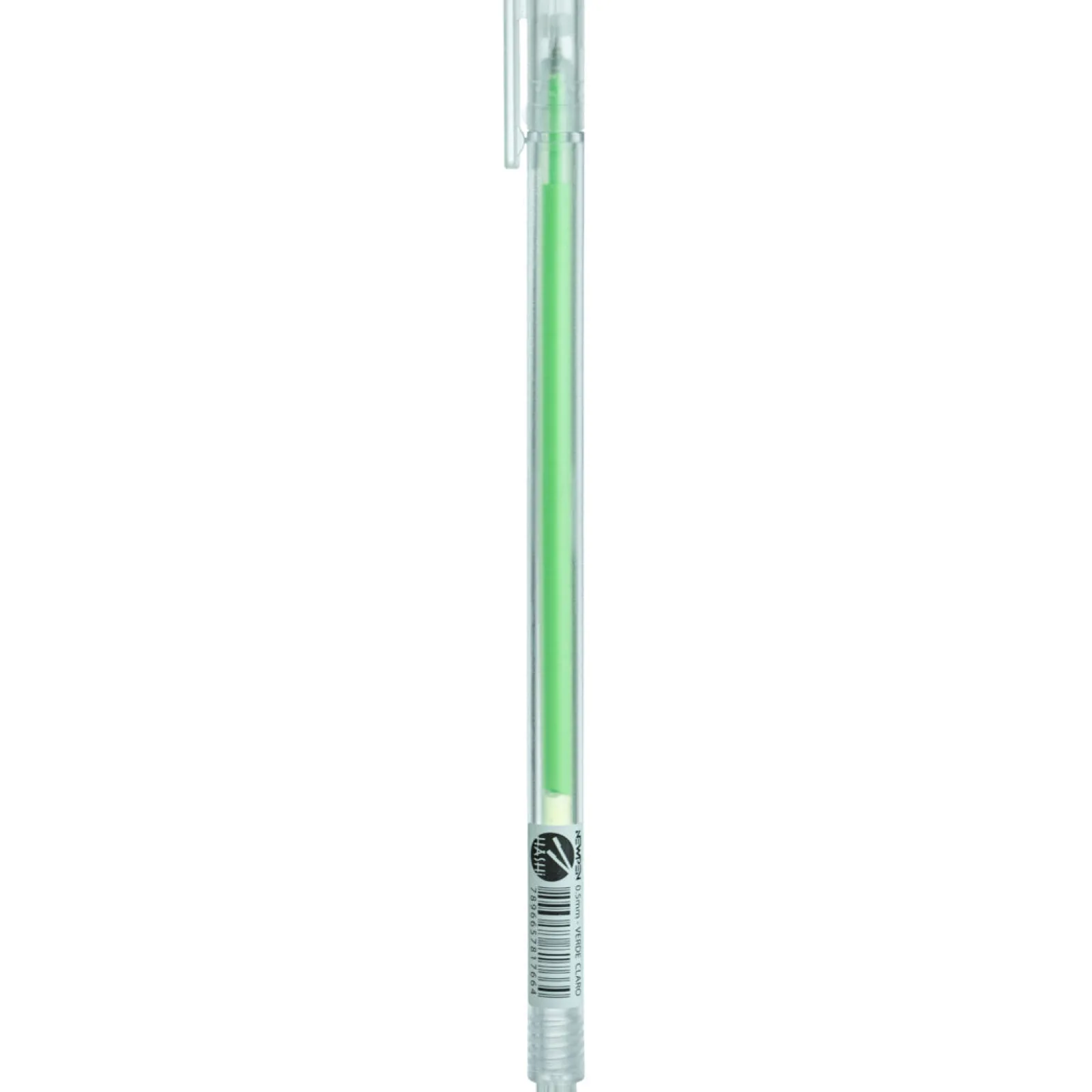 Newpen Esferográfica Gel Hashi 0.5mm Verde Claro