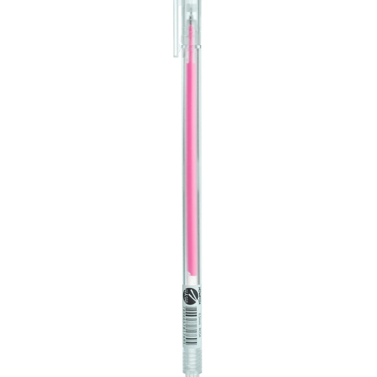 Newpen Esferográfica Gel Hashi 0.5mm Rosa Neon