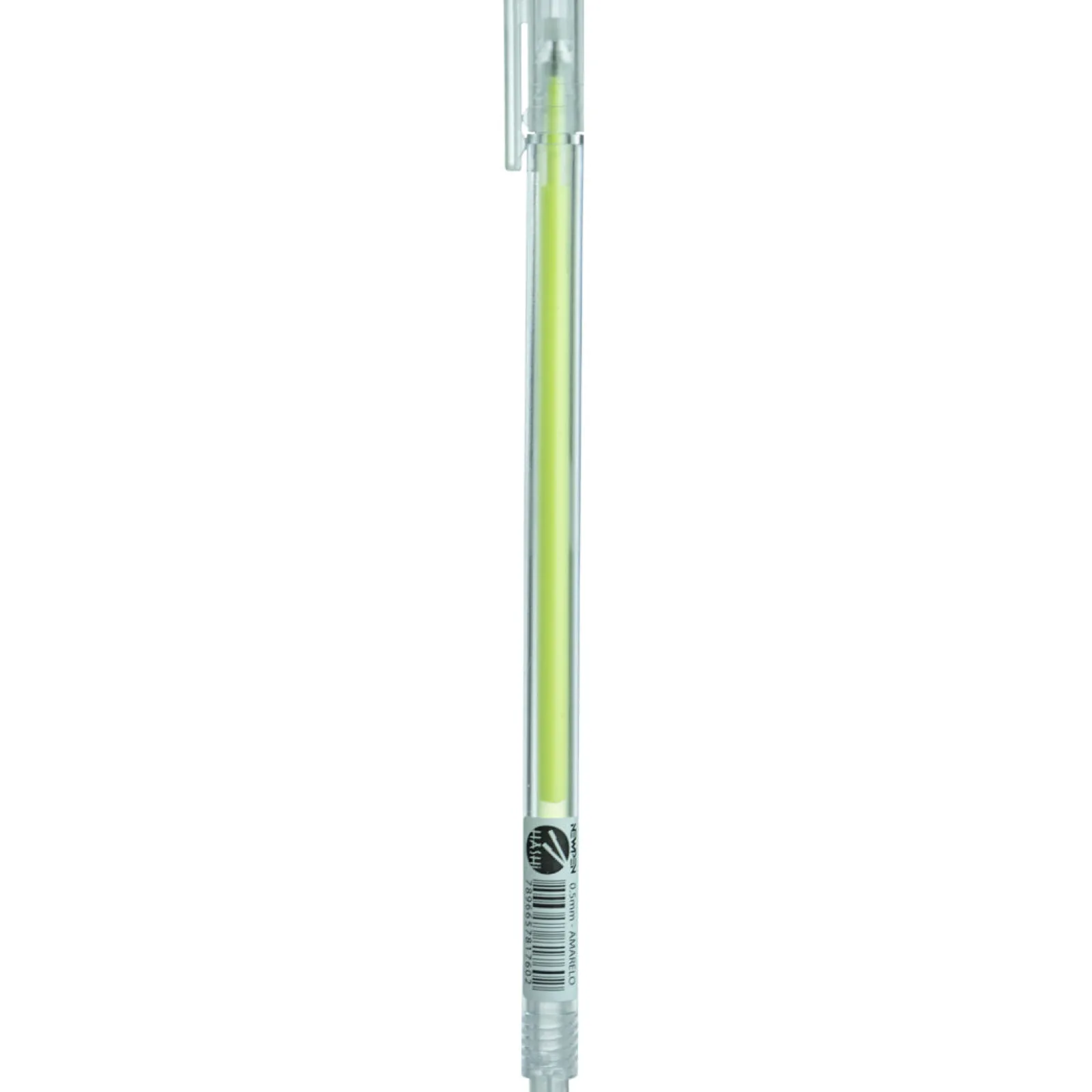 Newpen Esferográfica Gel Hashi 0.5mm Amarelo