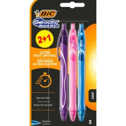 Bic Esferográfica Gel-ocity Quick Dry de Tinta Gel