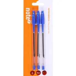 New Note! Esferográfica Transparente de Tinta Azul