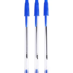 New Note! Esferográfica Transparente de Tinta Azul