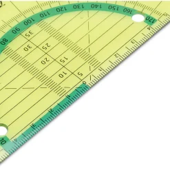 Outlet Fegol Esquadro Geométrico 16Cm Geoflex Verde Aristo