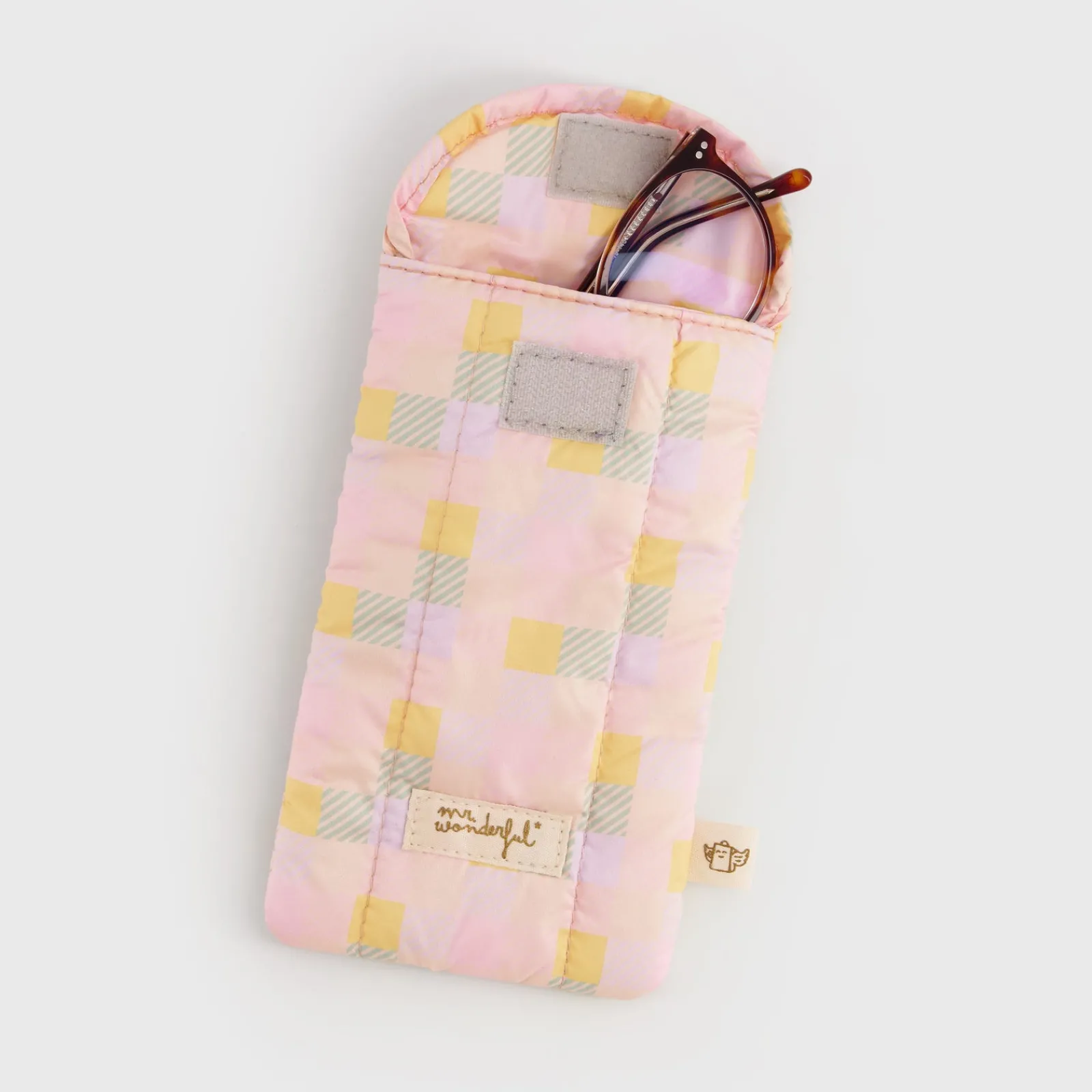 Mr. Wonderful Estojo De Óculos - Quadrados Coloridos