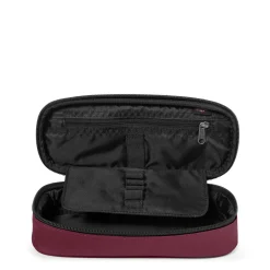 Clearance Eastpak Estojo Oval Single - Maroon Burgundy