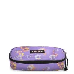 Sale Eastpak Estojo Oval Single - Flora Fade Lilac