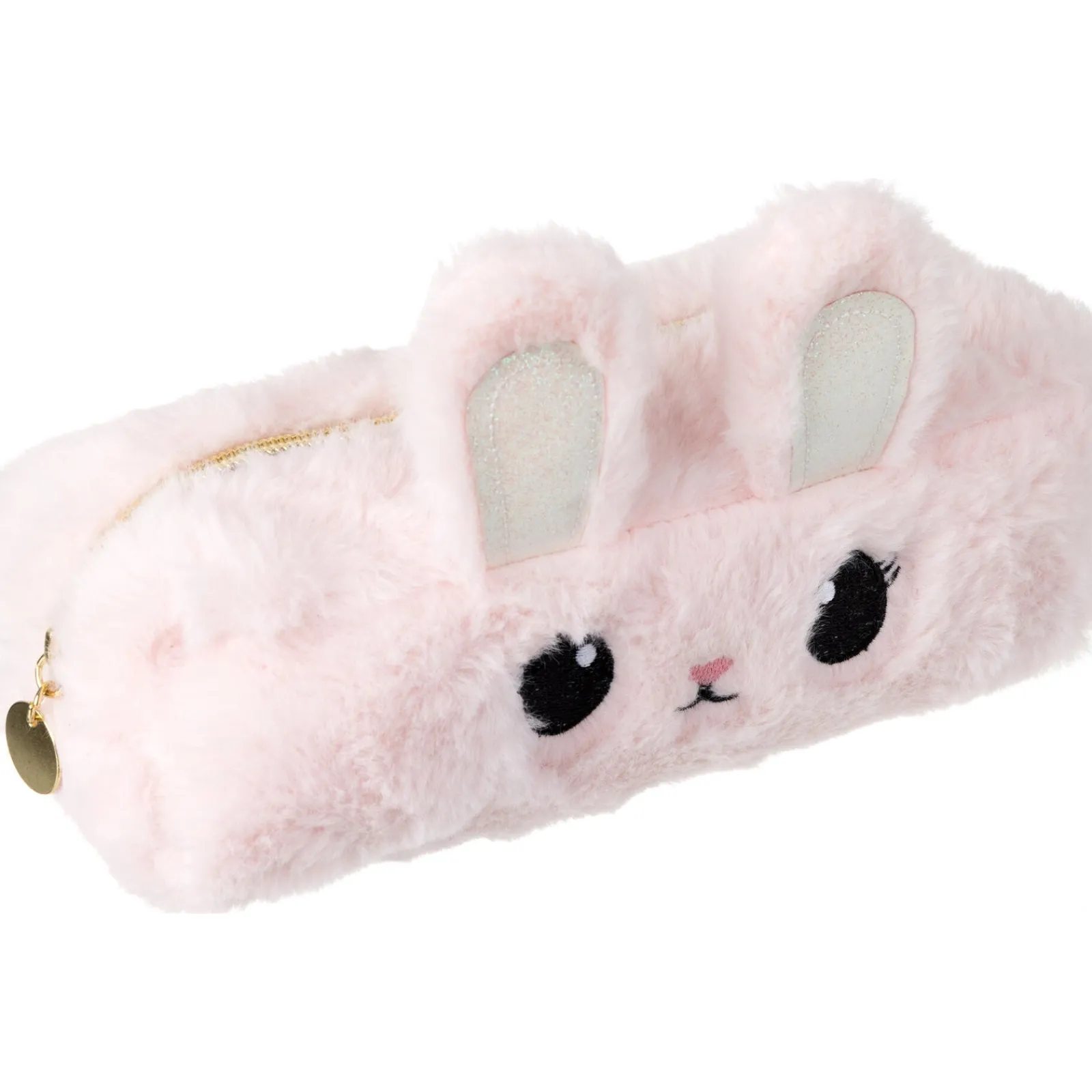 Outras Marcas Estojo Peluche Glitter Bunny Joy Rosa