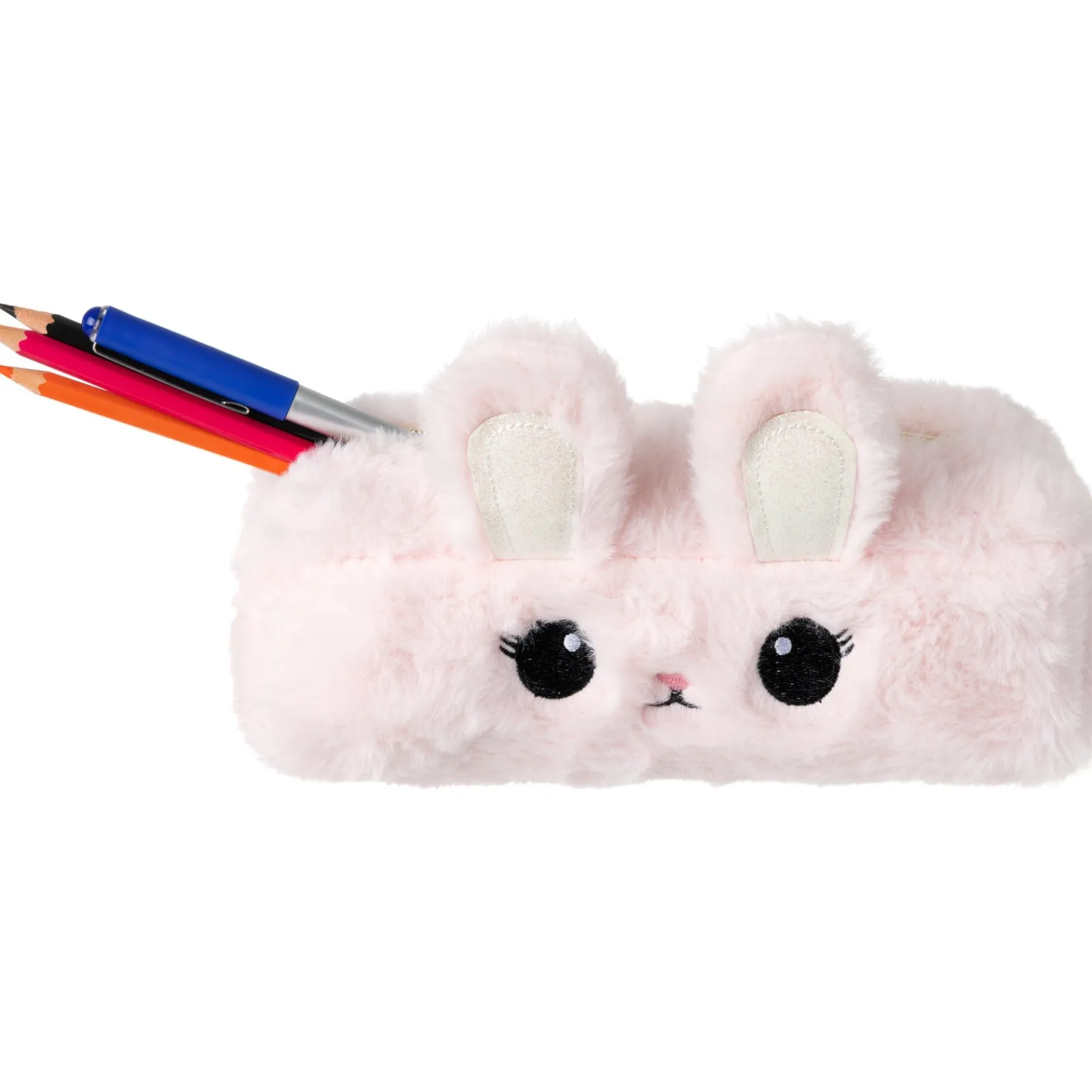 Outras Marcas Estojo Peluche Glitter Bunny Joy Rosa