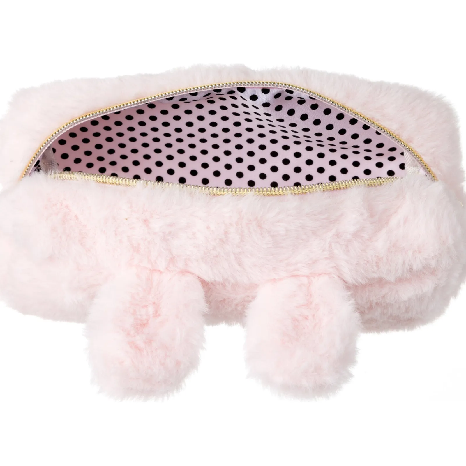 Outras Marcas Estojo Peluche Glitter Bunny Joy Rosa
