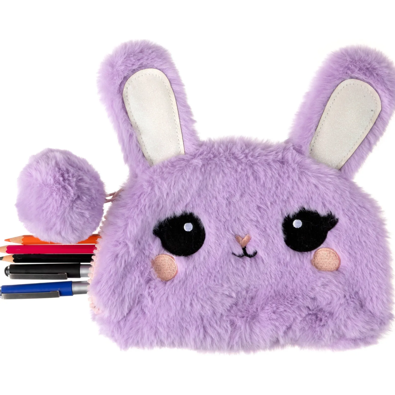 Discount Outras Marcas Estojo Peluche Glitter Coelho Bunny Joy