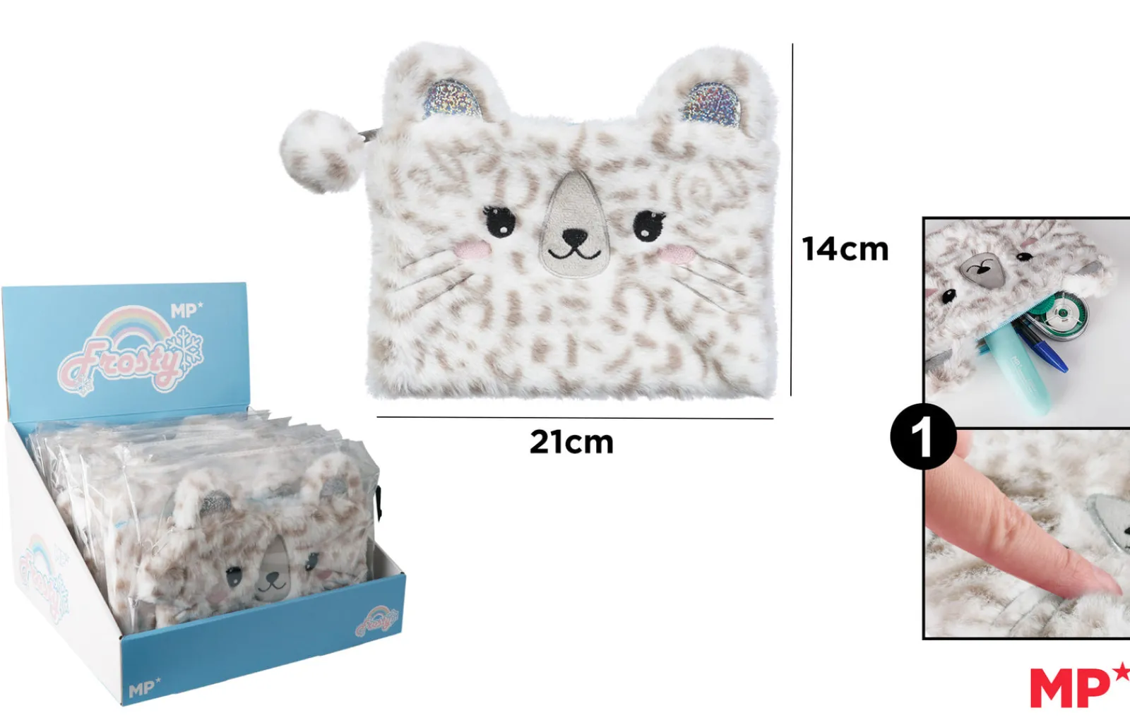 Outlet Mp Estojo Pêlo - Urso