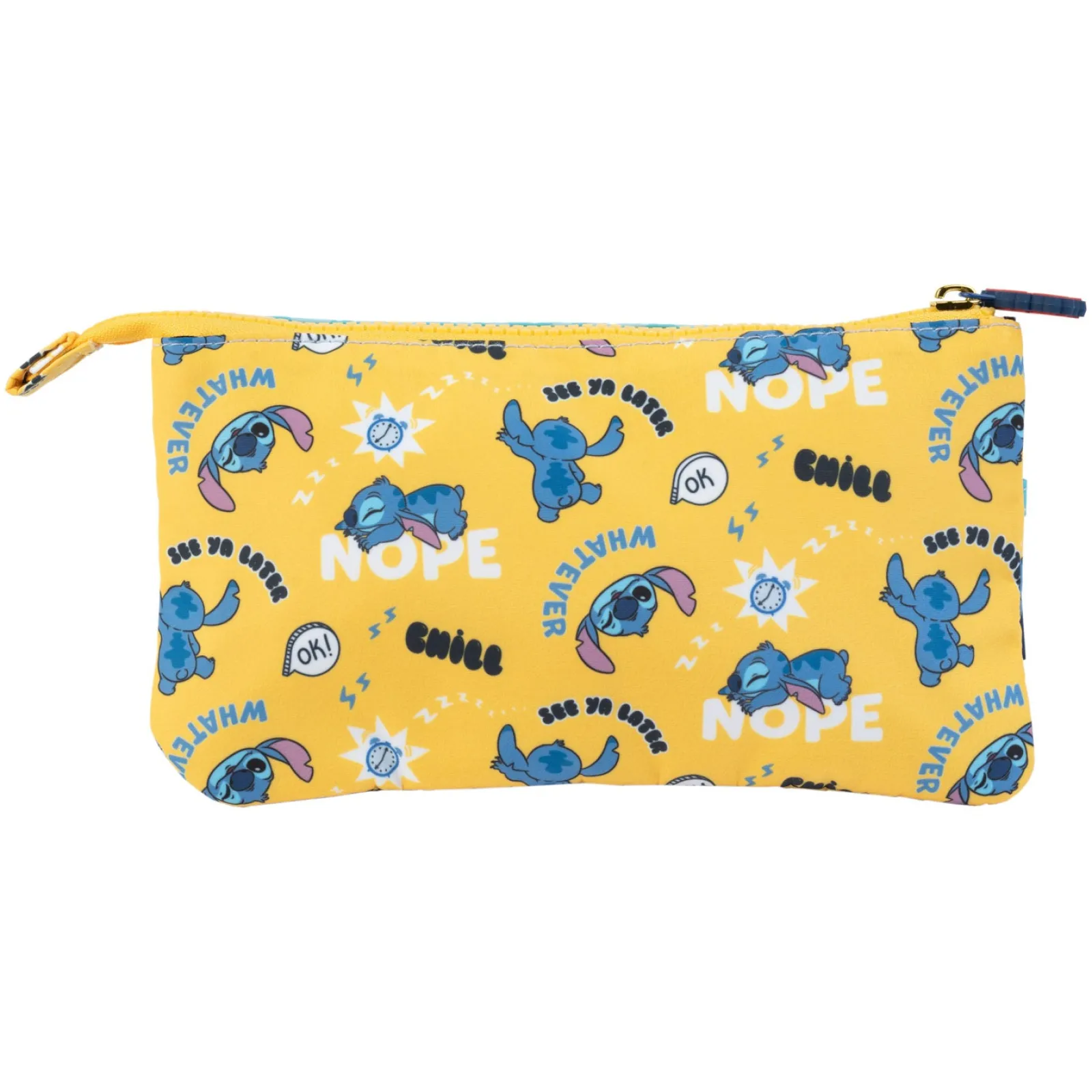 Stitch Estojo Triplo Tropical