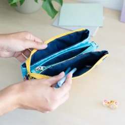 Stitch Estojo Triplo Tropical