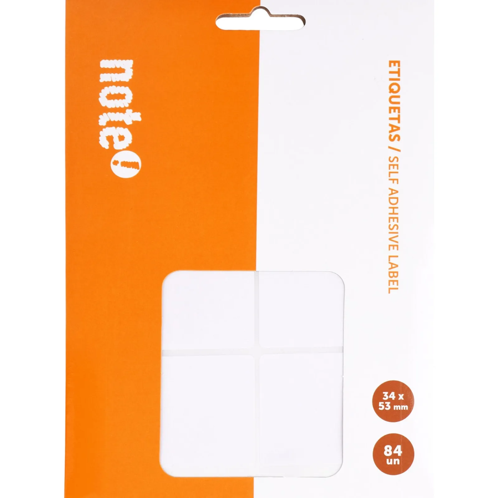 Note! Etiquetas Adesiva 34*53Mm 84Unidades