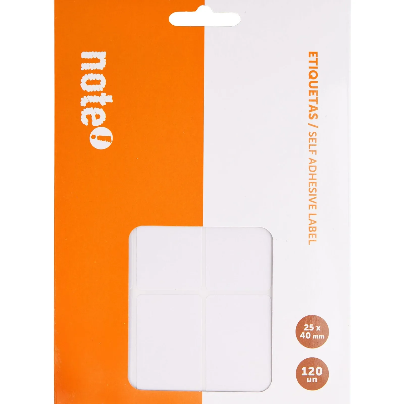 New Note! Etiquetas Adesivas 25 x 40mm 120 unidades