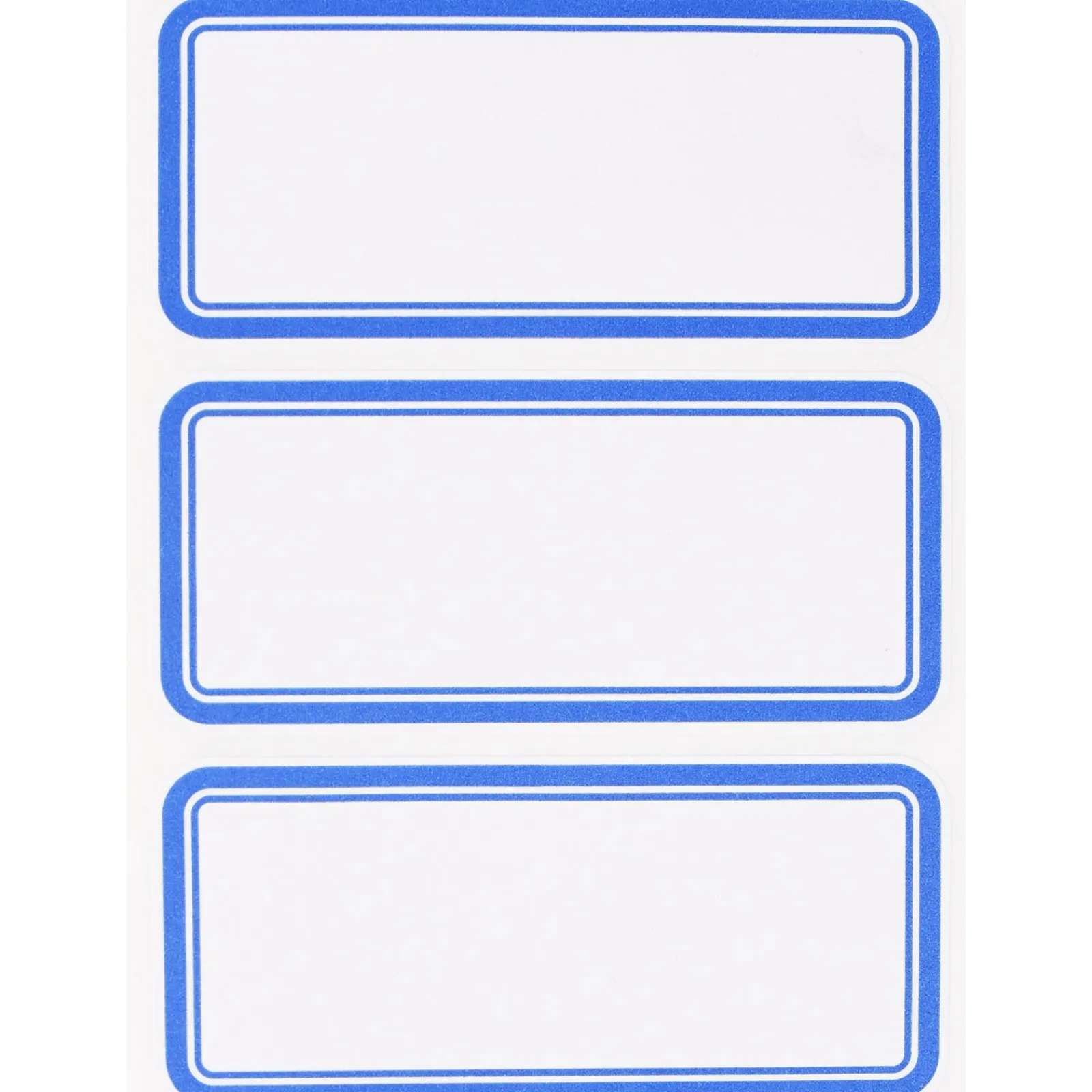 Note! Etiquetas Adesivas 34*75mm Borda Azul 21un