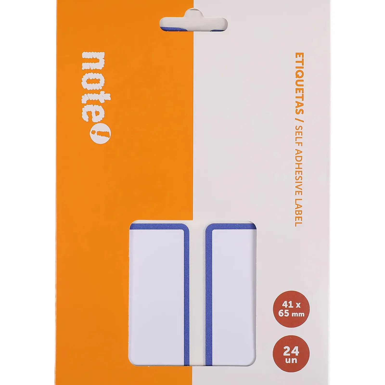 Outlet Note! Etiquetas Adesivo 41*65Mm Azul 24 Unidades