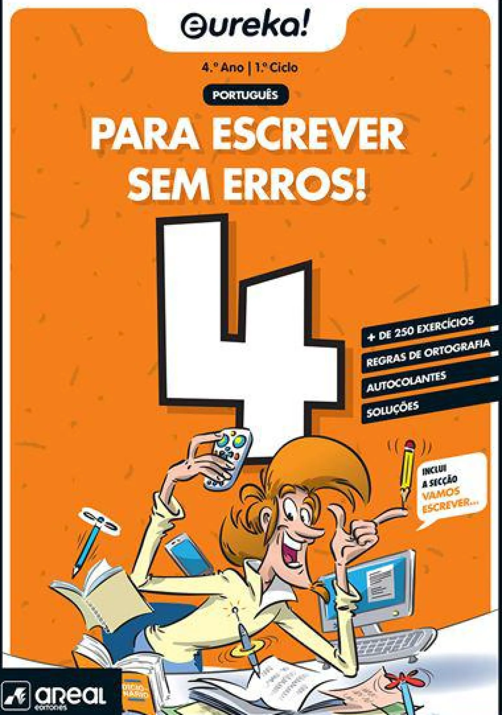 Best Areal Eureka! para Escrever sem Erros 4 - 4.º Ano