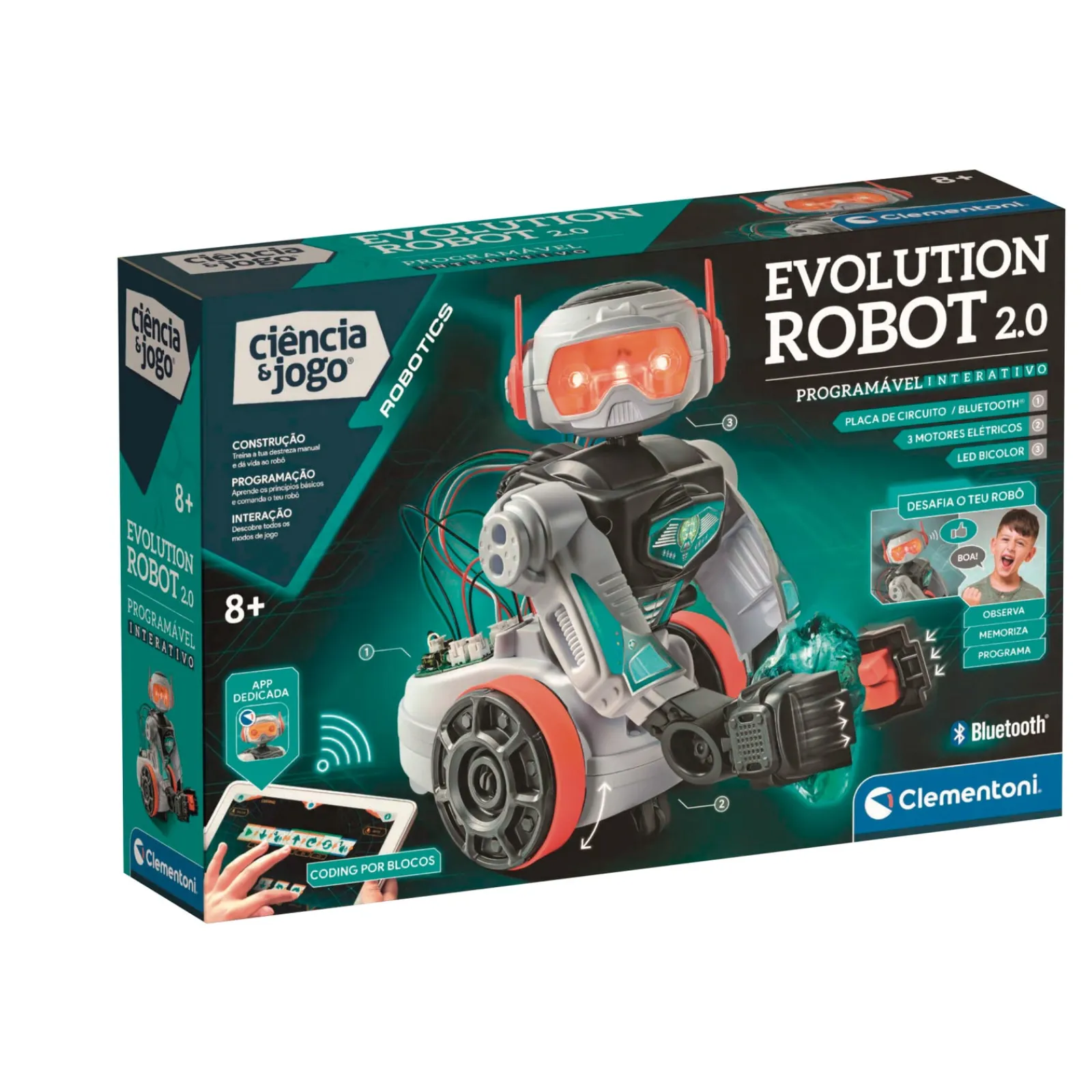 Ciência & Jogo Evolution Robot 2.0 Clementoni