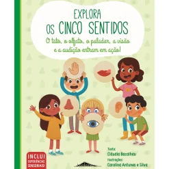 Sale Booksmile Explora os Cinco Sentidos de Cláudia Bacalhau
