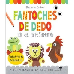 Online Jacarandá Fantoches de Dedo - Kit de Artesanato