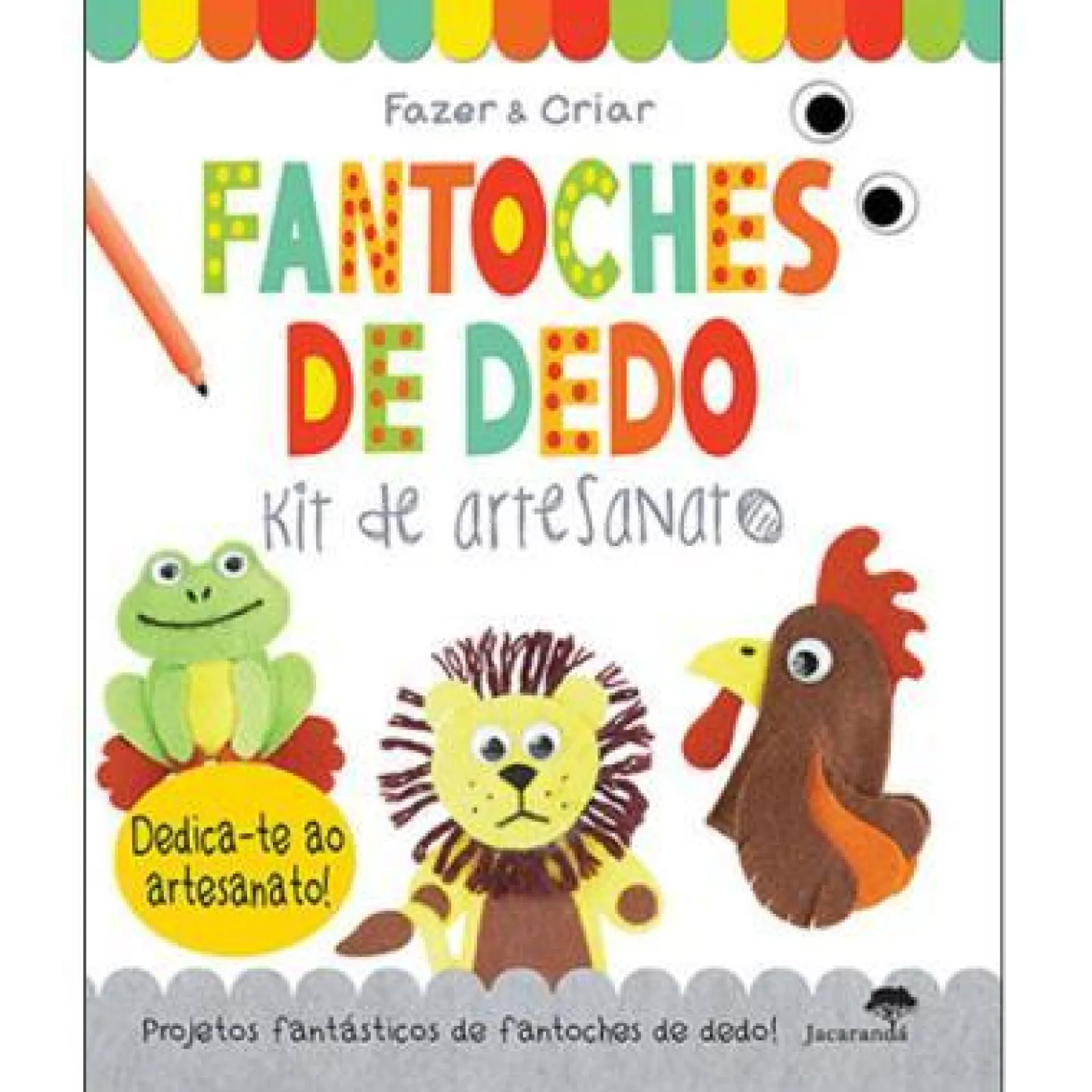 Online Jacarandá Fantoches de Dedo - Kit de Artesanato