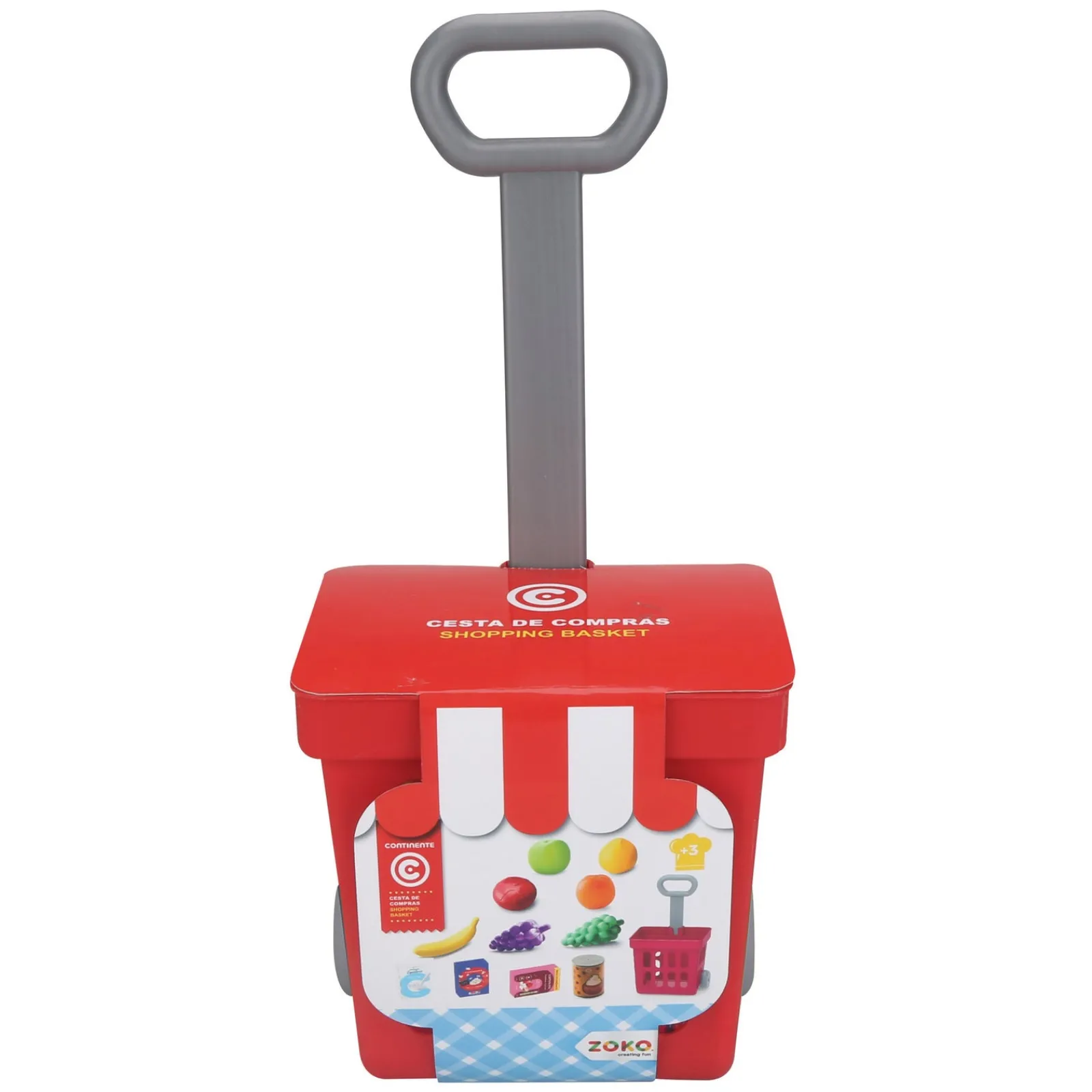 Zoko-Faz Conta Faz Conta - Mini Trolley De Compras