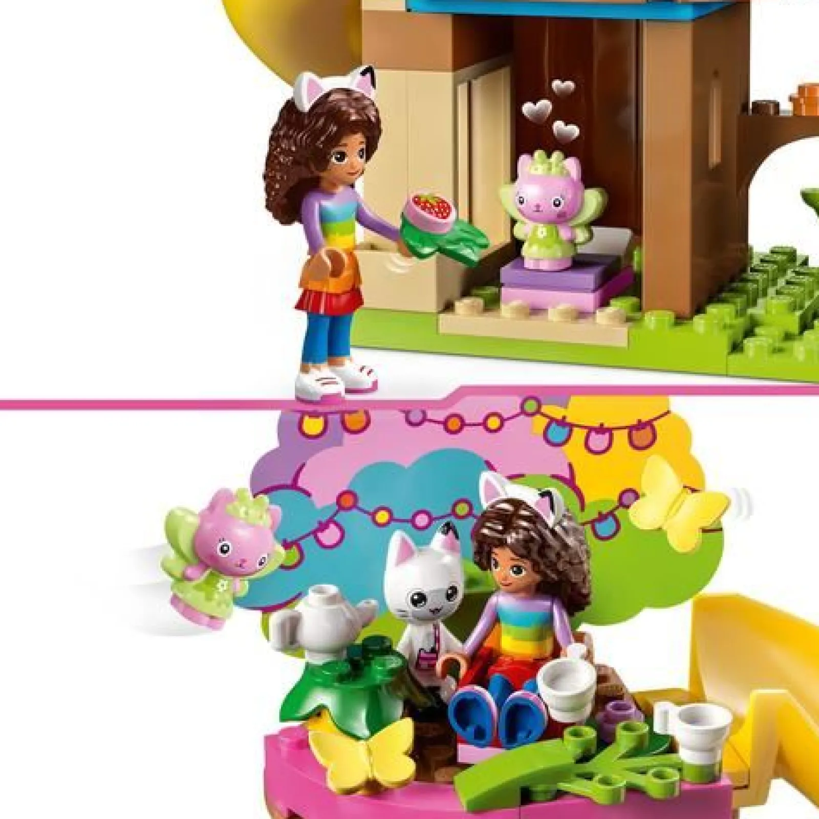 Hot Lego-Gabby Festa no Jardim da Fadinha Lego