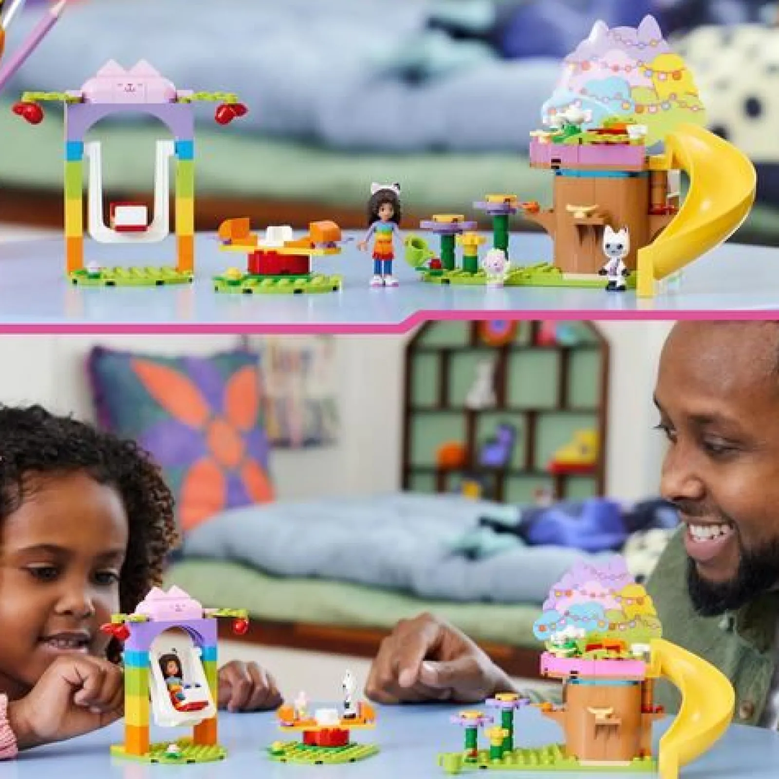 Hot Lego-Gabby Festa no Jardim da Fadinha Lego