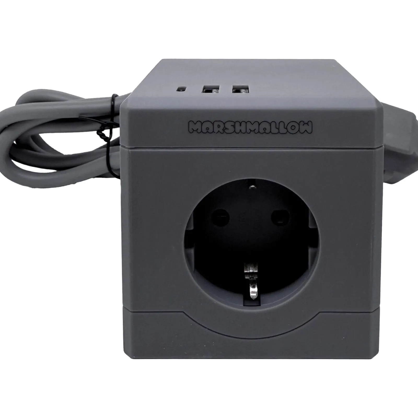 Marshmallow Ficha Cinza 3Tom 2Usb