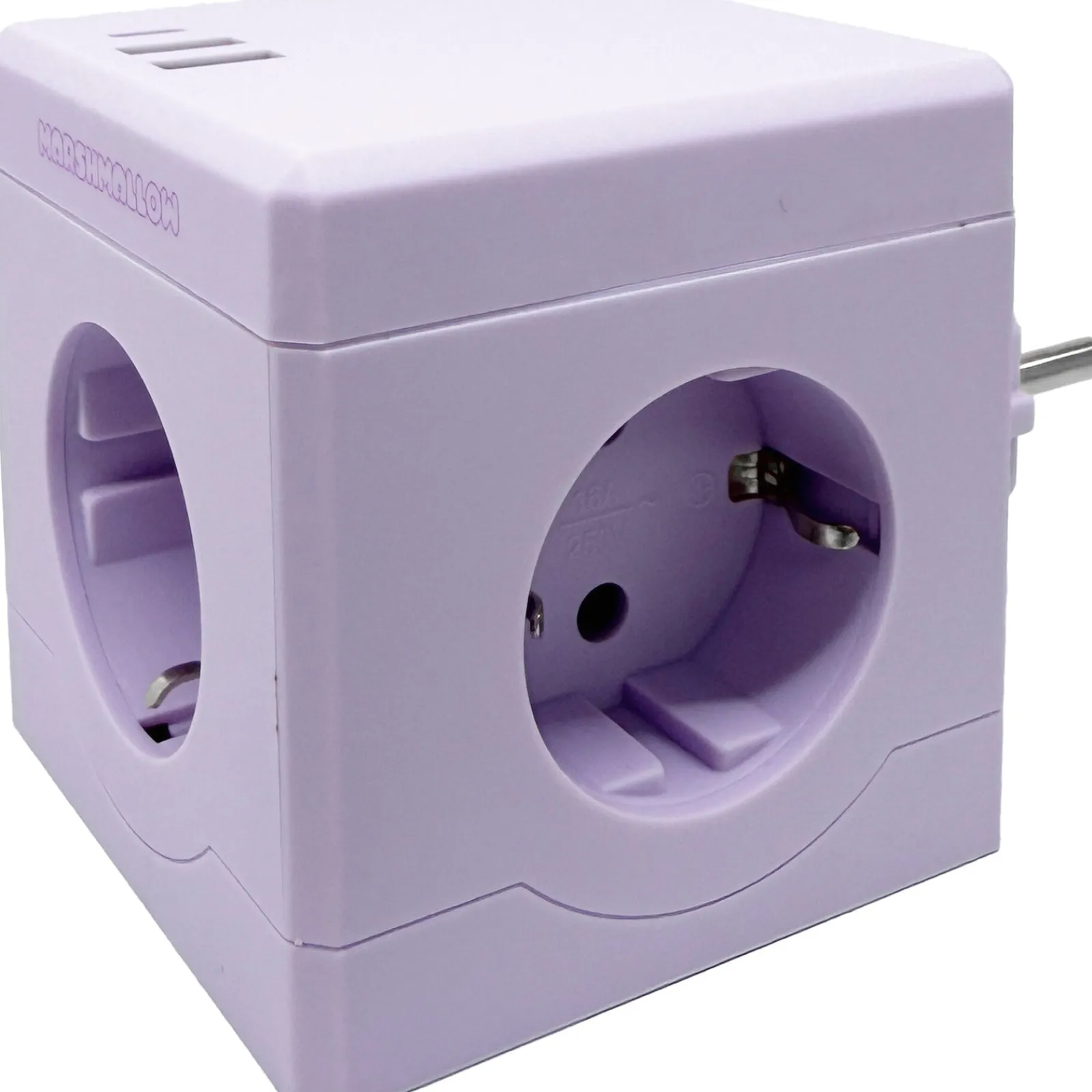 Marshmallow Ficha Lilas 3Tom 2Usb