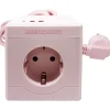 Outlet Marshmallow Ficha Rosa 3Tom 2Usb